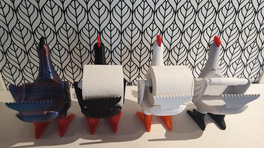 3D Printade toalettrullehållare